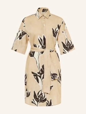 0039 Italy Sukienka Koszulowa Derby beige