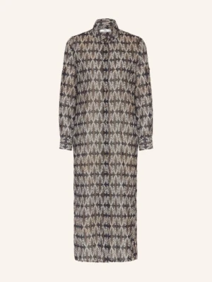 0039 Italy Sukienka Koszulowa schwarz