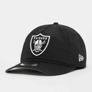 New Era Golfer Curved Visor Everyday Nylon Las Vegas Raiders uniseks Czapki czarny rozmiar Akcesoria
