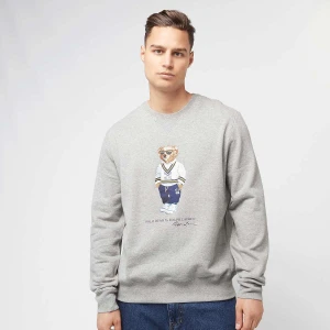 Polo Ralph Lauren Longsleeve Sweatshirt mężczyźni Bluzy szary rozmiar Odzież