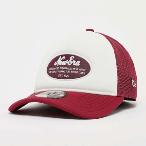 New Era A-Frame Trucker Oval Foam Patch uniseks Czapki biały rozmiar Akcesoria