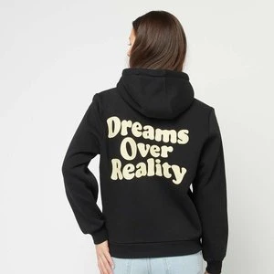 Dreams Over Reality Ladies Fluffy Hoody, markiMiss Tee, Bluzy, w kolorze czarny, rozmiar: