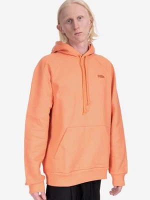 032C bluza bawełniana Terra Reglan Hoodie kolor pomarańczowy z kapturem gładka SS23.C.2031-ORANG