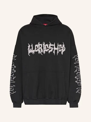 032c Bluza Z Kapturem Oversize Faithless schwarz