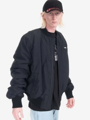 032C kurtka bomber The Grosse Freiheit kolor czarny przejściowa SS23.W.4010-BLACK