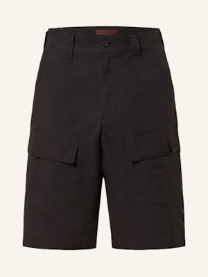 032c Szorty Bojówki Regular Fit schwarz