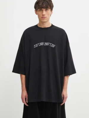 032C t-shirt bawełniany 'Hansel And Gretel' męski kolor czarny z nadrukiem F25.URC.0152.050