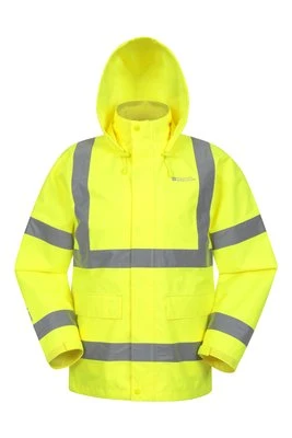 048116 WORKWEAR WATERPROOF HI VIS JACKET - Yellow Mountain Warehouse