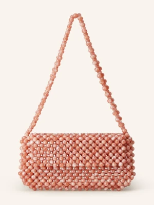 0711 Tbilisi Torba Na Ramię Clover Z Ozdobnymi Perełkami rot