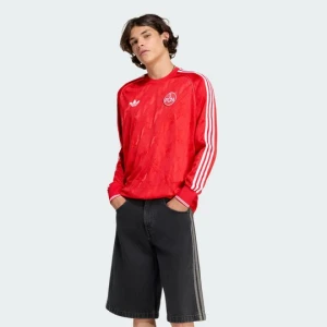 1.FC Nürnberg OG Jersey Adidas czerwony