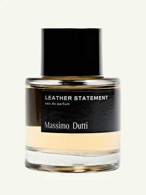 (100 Ml) Woda Perfumowana Leather Statement - Czarny - - Massimo Dutti - Kobieta