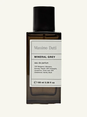 (100 Ml) Woda Perfumowana Mineral Grey - Szarobrązowy - - Massimo Dutti - Kobieta