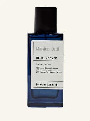 (100ml) Woda Perfumowana Blue Incense - Granatowy - - Massimo Dutti - Kobieta