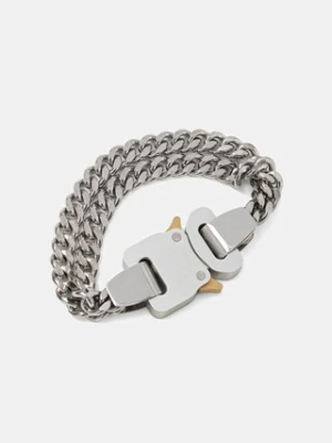 1017 ALYX 9SM bransoletka 2x chain buckle damska AAUJW0218OT01