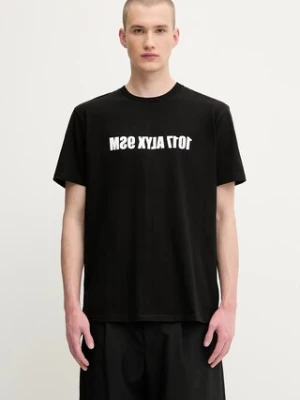 1017 ALYX 9SM t-shirt bawełniany Mirror męski kolor czarny z nadrukiem AAMTS0507FA01