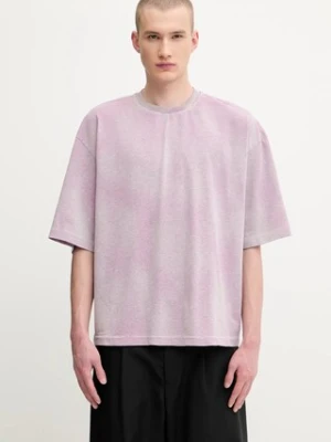 1017 ALYX 9SM t-shirt bawełniany Oversized garment dye męski kolor fioletowy gładki AAMTS0477FA01
