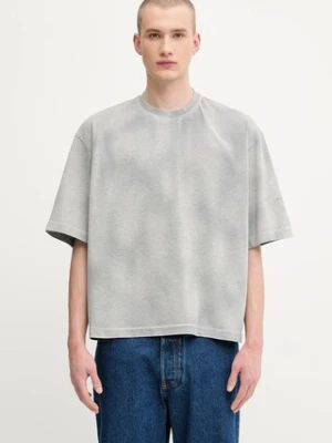 1017 ALYX 9SM t-shirt bawełniany Oversized garment dye męski kolor szary gładki AAMTS0477FA01