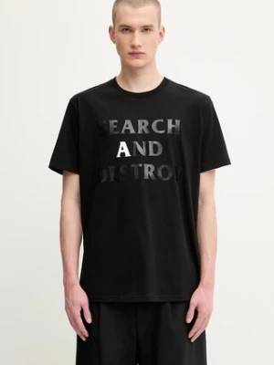 1017 ALYX 9SM t-shirt bawełniany Search and destroy męski kolor czarny z nadrukiem AAMTS0506FA01