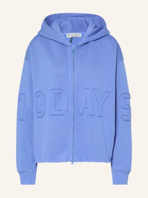 10days Bluza Rozpinana Oversize blau NIEBIESKI
