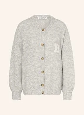 10days Kardigan Z Dodatkiem Alpaki grau