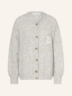 10days Kardigan Z Dodatkiem Alpaki grau