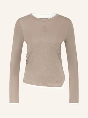 10days Koszulka Z Długim Rękawem beige