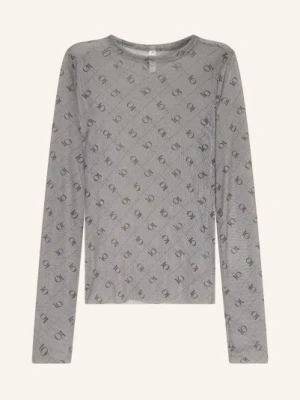 10days Koszulka Z Długim Rękawem Z Siateczki grau