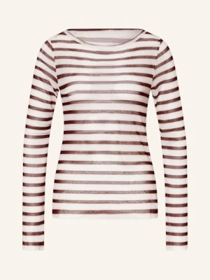 10days Koszulka Z Długim Rękawem Z Siateczki weiss