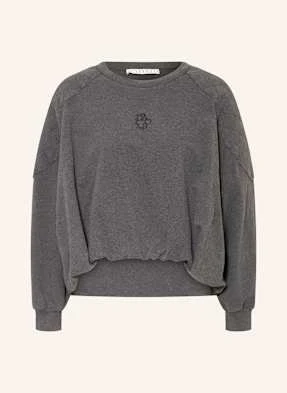 10days Krótka Bluza Nierozpinana Z Rękawem 3/4 grau