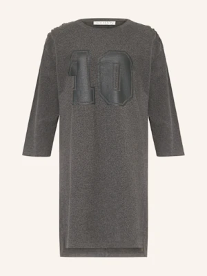 10days Sukienka Dresowa Z Rękawem 3/4 grau