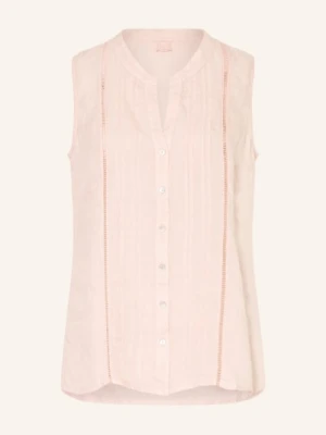 120%Lino Bluzka Z Lnu rosa