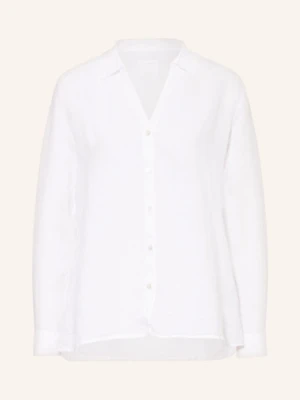 120%Lino Koszula Z Lnu weiss