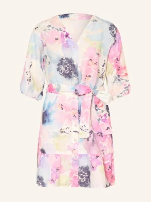 120%Lino Sukienka Lniana rosa