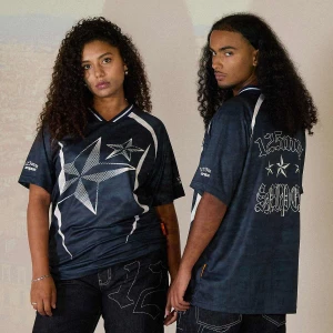 125mm x SNIPES Soccer Jersey mężczyźni Jerseys niebieski rozmiar Odzież
