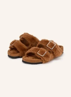 1774 Birkenstock Klapki Arizona Shearling 1774 braun