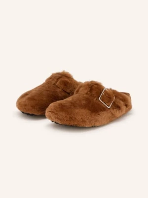 1774 Birkenstock Klapki Boston Shearling 1774 braun