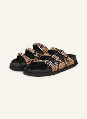 1774 Birkenstock Klapki Florida Lined 1774 braun