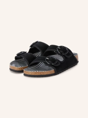 1774 Birkenstock Klapki Repetto Arizona Round Buckle schwarz CZARNY