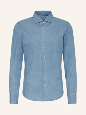 1863 By Eterna Koszula Jeansowa Slim Fit blau