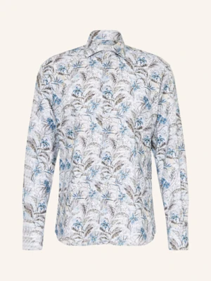 1863 By Eterna Koszula Modern Fit Z Lnem blau