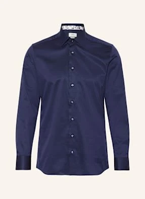 1863 By Eterna Koszula Slim Fit blau