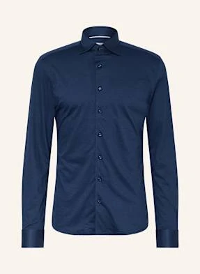 1863 By Eterna Koszula Slim Fit blau