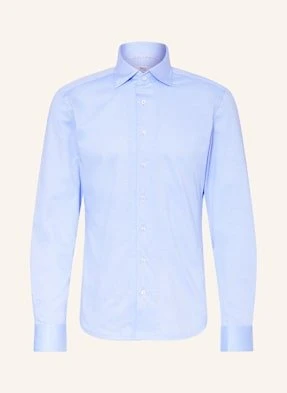 1863 By Eterna Koszula Slim Fit blau