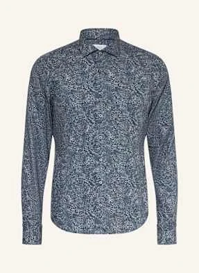 1863 By Eterna Koszula Slim Fit blau