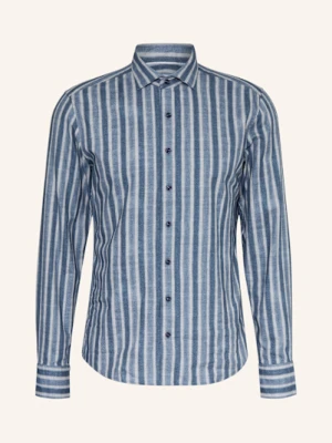1863 By Eterna Koszula Slim Fit blau