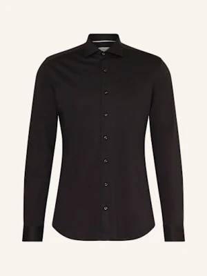1863 By Eterna Koszula Slim Fit schwarz