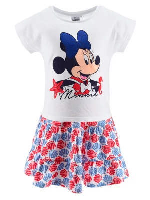 Disney Minnie Mouse 2-częściowy zestaw "Minnie" w kolorze biało-niebiesko-czerwonym rozmiar: 98