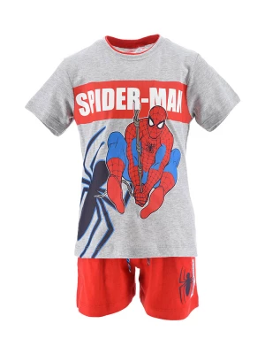 Spiderman 2-częściowy zestaw "Spiderman" w kolorze szaro-czerwonym rozmiar: 98