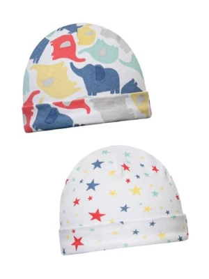 2-pack czapek dla niemowlaka Minoti