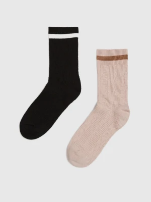 2 pack długich skarpet Moodo